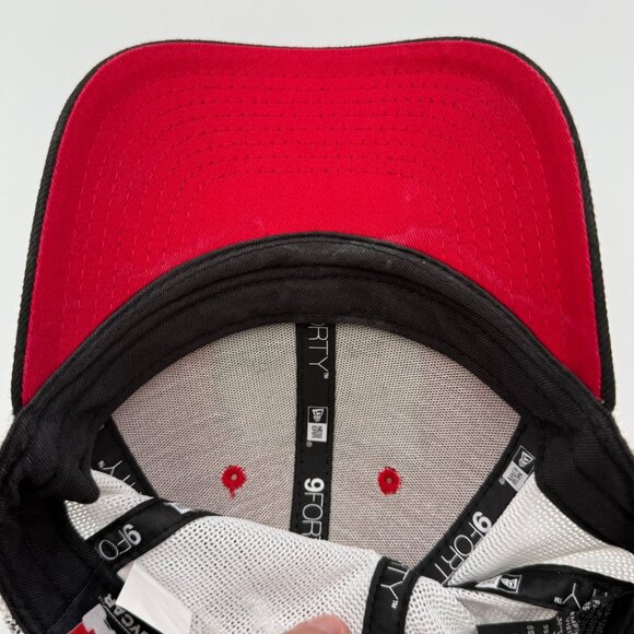 New Era 9Forty INDYCAR Hat Youth One Size Strapback Cap Adjustable Red Black - Picture 10 of 10